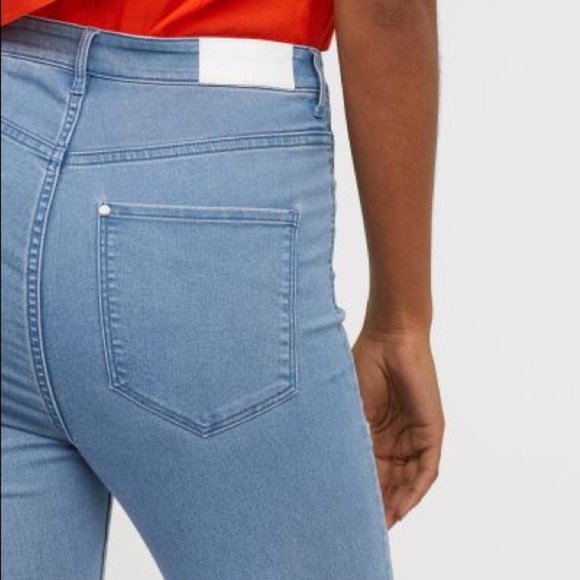 & Denim Super Skinny High waisted Jeggings Size 25 - Picture 2 of 12